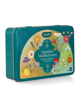 Cofanetto "Giardini Mediterranei" Selezione di Infusi e Tisane Biologiche - 1