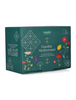 Cofanetto "Giardini Mediterranei" Selezione di Infusi e Tisane Biologiche con Tazza - 2