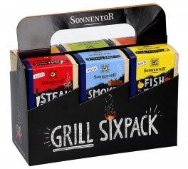 Cofanetto Grill Mix - Spezie: Smokey Salt, Rub, Steak, Holy, Fish, Smokey Paprika - 3
