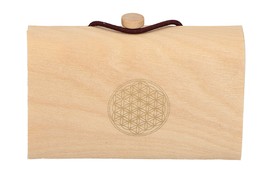 Cofanetto in Legno con Nastro "Fiore della Vita" - 2