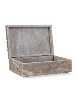 Cofanetto in Steatite per Tarocchi o Portagioie "Albero della Vita" - 2