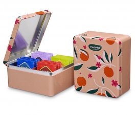 Cofanetto Latta Euphoria - Rosa/Arancie