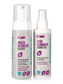 Cofanetto Luce Splendente con Mousse Detergente e Illuminante Viso - 3