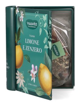 Cofanetto Mini Libro - Tisana Limone e Zenzero - 3