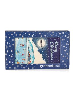 Cofanetto Natale Greenatural con 3 Saponette Profumate - Paesaggio - 2