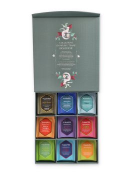 Cofanetto Quadrato "Tisana Collection" con 27 Tisane Biologiche - Verde - 4