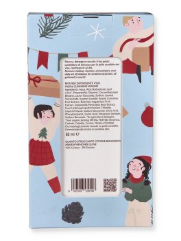 Cofanetto Regalo "L’abbraccio è Incluso" - Mousse Viso e Guanto Struccante - 4
