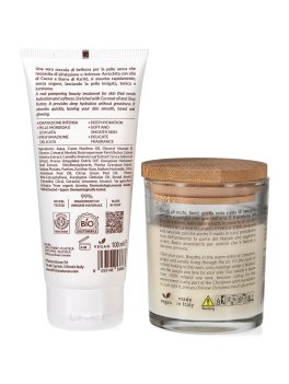 Cofanetto Regalo "Piccoli Dolci Rituali" - Candela di Soia Profumata e Crema Corpo Verbena - 3