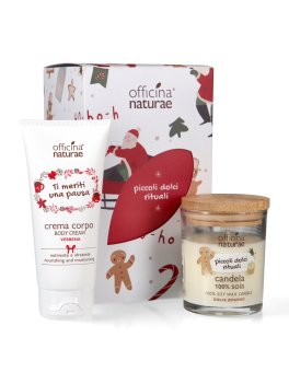 Cofanetto Regalo "Piccoli Dolci Rituali" - Candela di Soia Profumata e Crema Corpo Verbena - 1