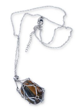 Collana Porta Pietra per Cristalli e Pietre Energetiche - 2