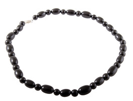 Collana Cassiopea in Shungite - Ovali e Sfere - 1