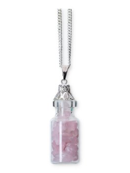 Collana con Boccetta di Pietre - 1