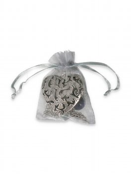 Collana con Bola Chiama Angeli e Ciondolo Pietra Preziosa - 3