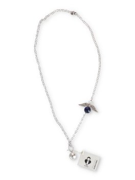 Collana con Bola Chiama Angeli e Ciondolo Lapislazzuli - 5