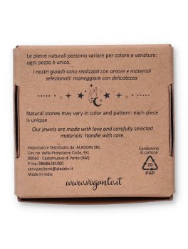 Collana con Ciondolo Albero della Vita a Goccia in Quarzo Rosa - 4