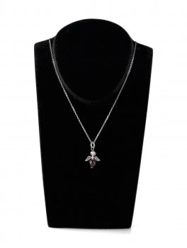 Collana con Ciondolo in Granato - 1