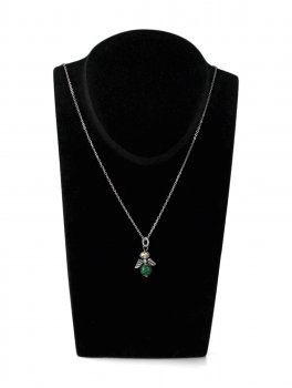 Collana con Ciondolo Pietra e Ali - 1