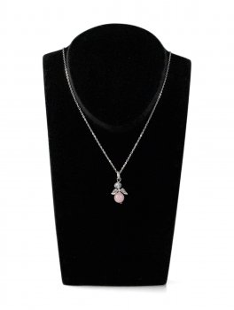 Collana con Ciondolo Pietra e Ali - 1