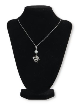 Collana con Ciondolo Unicorno e Selenite - 3