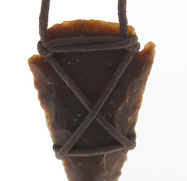 Collana con Punta di Freccia in Pietra - 2