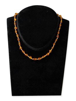 Collana di Ambra Terapeutica - Cognac - 2
