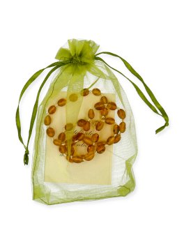 Collana di Ambra Terapeutica - Cognac - 4