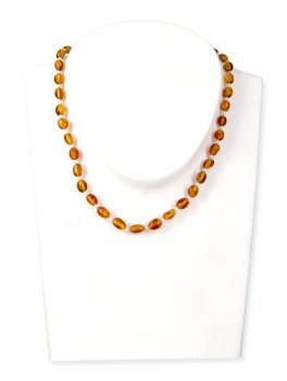 Collana di Ambra Terapeutica - Cognac - 1