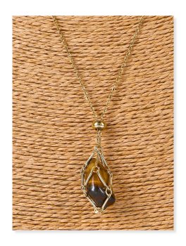 Collana Porta Pietra per Cristalli e Pietre Energetiche - 6