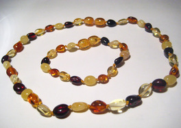 Collana e bracciale Ambra bimbi - 98/13