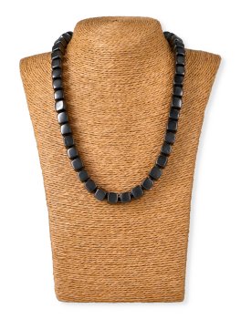 Collana Giulia in Shungite - Pietre Rettangolari - 2