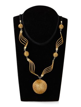 Collana in Oro Vegetale Capim Dourado - 3