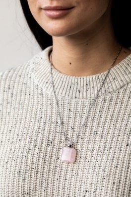 Collana per Aromaterapia con Ciondolo Scrigno - 2