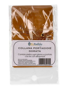 Collana Portagioie Dorata - 7