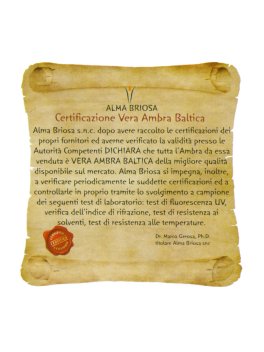 Collanina Ambra Baby - Cherry Bean - 4