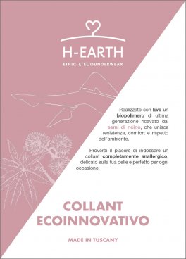 Collant in Fibra di Ricino 50 Denari - Colore Nero - 3