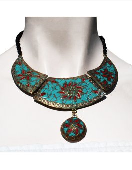 Collare in Ottone Stile Nepalese - Modelli Vari - 5