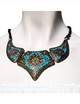 Collare in Ottone Stile Nepalese - Modelli Vari - 6