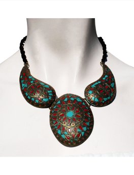 Collare in Ottone Stile Nepalese - Modelli Vari - 7