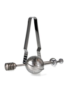 Collection Tea Set  - Infusore a Sfera, Pinza per Bustine e Cucchiaio Miele - 3