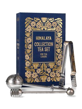 Collection Tea Set  - Infusore a Sfera, Pinza per Bustine e Cucchiaio Miele - 1