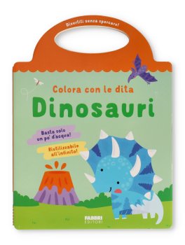 Colora con le Dita - Dinosauri — Libro - 1