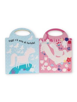 Colora con le Dita - Unicorni — Libro - 2