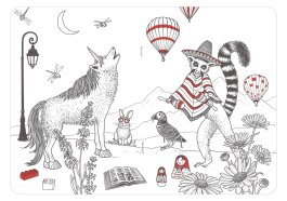 Colora gli Animali in Maschera — Libro - 3