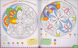 Colora i Mandala Geometrici con i Fiori — Libro - 3