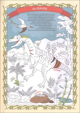 Colora in Grande - i Tuoi Dinosauri — Libro - 3