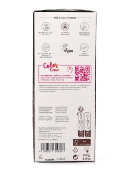 Colore Vegetale per Capelli - Tonalità Castano - 2