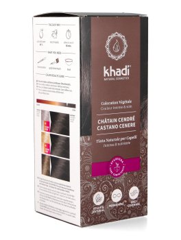 Colore Vegetale per Capelli - Tonalità Castano - 1