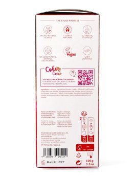 Colore Vegetale per Capelli - Henné, Amla e Jatropha - 4