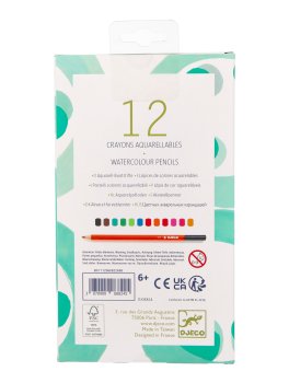 Colori a Matita Acquarellabili - 12 Matite - 2