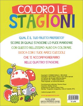 Coloro le Stagioni — Libro - 2